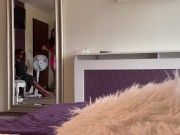 ChihuahuaSU JOI. The horny roommate comes back early and helps jerk off 1/16