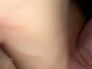 DP, huge anal gape with dripping creampie 7/16