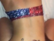  Smh I’m so surprised she can take this bbc doggy! Took this 9 inch girth horse cock like the champ  16/16