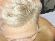 😎Sex, silence and a sandwich after work! It’s mandatory that she empty those balls EVERY night! 14/16