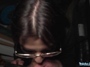 Public Agent Working Girl Sucks Hard on his Big Fat Cock 5/16