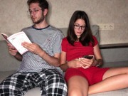 Step Sister Put My Hand On Her Pussy! I Didn't Know She Was Turn On By Joint Handjob! Orgasm 1/16