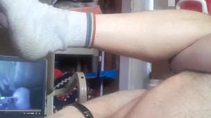 using the tool 7 inch dildo on my ass #1