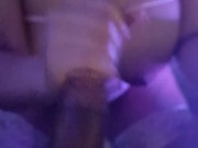 Blasian Egirl Slut gets Nipple Play Throat Fucked and Creampied in Gamer Chair 9/16
