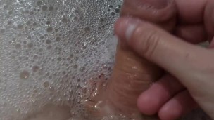 Bath masturbation 