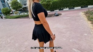 Blonde Slut Picked Up by a Stranger at the Park and Fucked