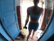 Walk around the horrible buildings with my sexy bbe 15/16