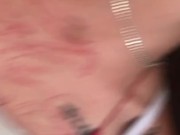 Mouth full of Cock and holes full of toys 12/16