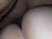 Mi Llenandome las nalgas de leche en el carro 12/16