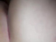 Mi Llenandome las nalgas de leche en el carro 8/16