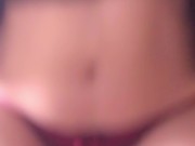 クリトリスにローターを当てて10分スクワット♡あぁッ!もぉムリぃ....ぽっちゃり素人【個人撮影】 6/16