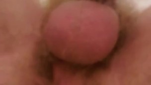  Close up anal vibrator 