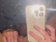 Cute brunette teen playing with wet pussy 11/16