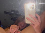 Cute brunette teen playing with wet pussy 7/16