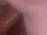 I caught my babysitter naked taking a hot shower and I ended up putting my huge cock in her 2/16