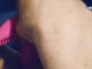 Up close playing with juicy pussy next to boyfriend 8/16