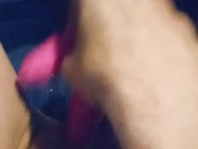 Up close playing with juicy pussy next to boyfriend 9/16