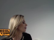 POV - Fuck foursome with hot schoolgirls and cougar 3/16