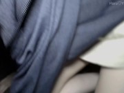 【素人】透明感抜群の色白美少女が初めてのカーSEXで露出興奮絶頂♡車で生ハメガチ逝き 素人カップル/美少女/色白美乳/手コキ/フル動画(27分)/일본여대생과질내사정섹스 9/16