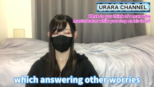 What do you think of a man who masturbates while you step on his face?