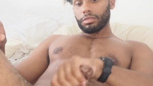 Tony Genius Cock Play and Cumshot 