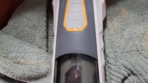 First ride on the Avenger Starship rotation toy (creampie)