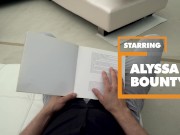 POV - POV footsie and fucking with teen Alyssa Bounty 1/16