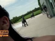 POV - POV footsie and fucking with teen Alyssa Bounty 2/16