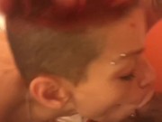 Chyna Whyte Rich dollars suck dick small tits tattoos deepthroat big dick 9/16