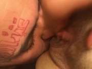 Chyna Whyte and Rich Dollars eating Pussy Asian Latina Puerto Rican Cuban small tits tattoos 15/16