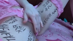 Submissive Teen Slut Loves Masturbating While Thinking of Being Used