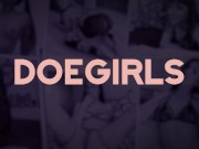 DOEGIRLS – Sexy Babe Mia Split Intense Dildo Insertion In Her Petite Tight Pussy