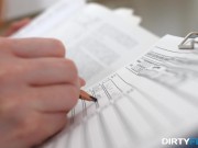 Dirty Flix - Nansy Small - What a tight welcoming pussy and what a perfect way to finish it with a beautiful facial cumshot 1/16