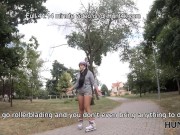 HUNT4K. Pussy makes horny man give money for the sake of penetrating it 2/16