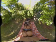 VR Conk Pocahontas XXX Sex Parody VR Porn with Clara Trinity - outdoor cosplay hardcore fucking 14/16