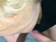 Sexy milf does her best to deep throat bbc! And sucking balls too! Lol shouted out her mom too! 16/16