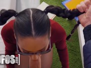 Mofos - Jordi Tries His Luck & Flirts With Sexy Andreina DeLuxe & He Finally Gets Her Down to Fuck 5/16