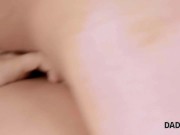 DADDY4K. Cute blonde and groom's hot daddy have affair in the bedroom 13/16