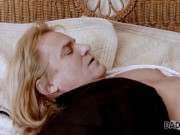 DADDY4K. Cute blonde and groom's hot daddy have affair in the bedroom 6/16
