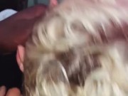   Sexy milf does her best to deep throat bbc! And sucking balls too! Dam she’s great! Pt2 9/16