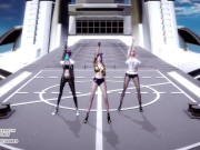 [MMD] CLC - Helicopter Ahri Akali Kaisa Seraphine Sexy Kpop Dance League of Legends KDA 11/16