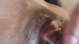 I love playing with my big-lipped pussy, did you want to play with her too love?