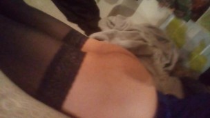 Femboy showing off body