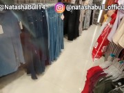 I follow an unknown girl in the clothing store and she sucks my dick in the fitting rooms 1/16