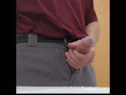 Uncut Cock So Hard I Had to Cum in Public @UncutAtNight