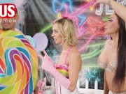 In this week's episode of Jerkaoke, Chloe Temple hosts as Sheena Ryder and Air Thugger fuck each other! 1/16