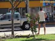 OMG Sexy Bikini Girl Says Yes To Fucking A Stranger She Meets On The Street! 3/16