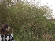Petite horny teen fucked in public park - Almost caught! - Outdoor amateur sex 1/16