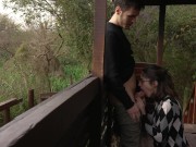 Petite horny teen fucked in public park - Almost caught! - Outdoor amateur sex 13/16