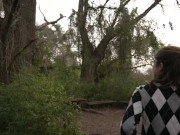 Petite horny teen fucked in public park - Almost caught! - Outdoor amateur sex 16/16